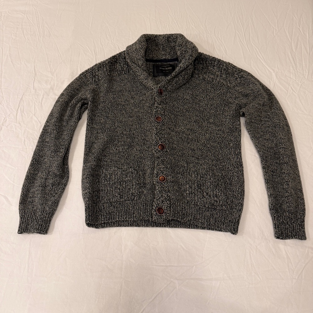 River Island Men’s Sweater Cardigan Size Medium
